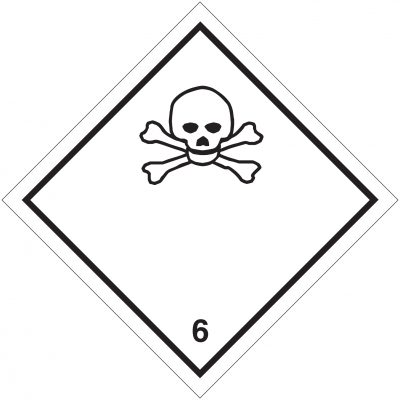 Etichetta di pericolo, classe 6.1