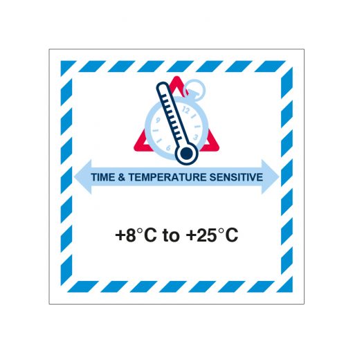 TTS Label + 8°/+25°C